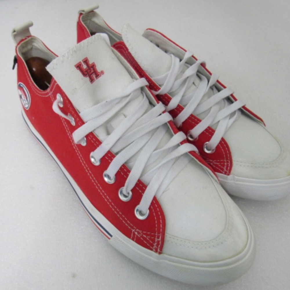 SKICKS Houston Cougars Red White Low-Top Shoes M9 W11